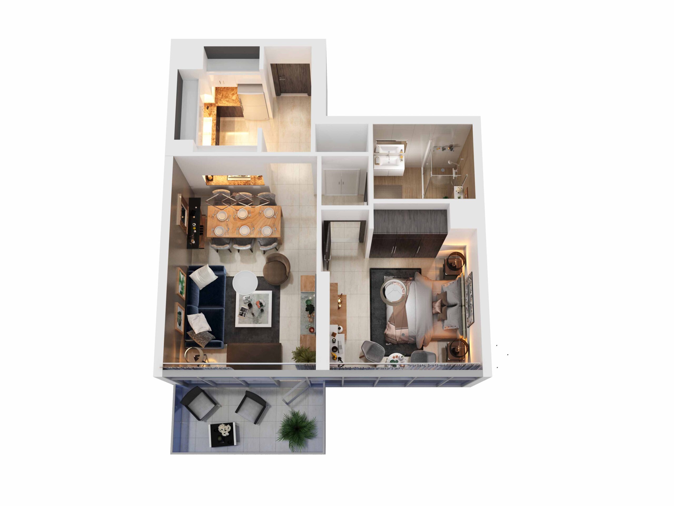 YAS South One Bedroom Type B ISO